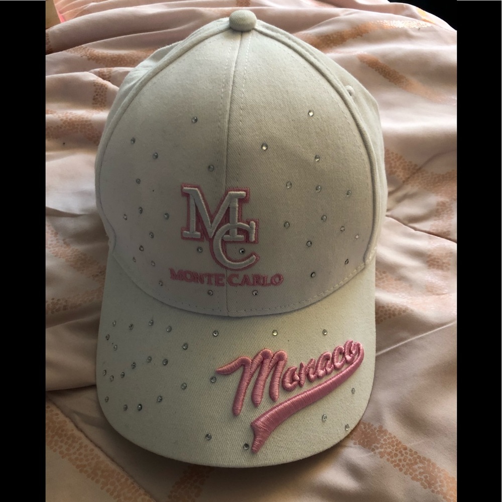 Monaco Monte Carlo Cap, Women’s, White/Pink